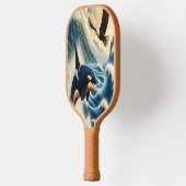 Majestueuze Orka Leaping Pickleball Paddle (Links)