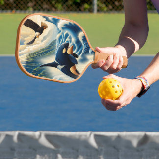 Majestueuze Orka Leaping Pickleball Paddle