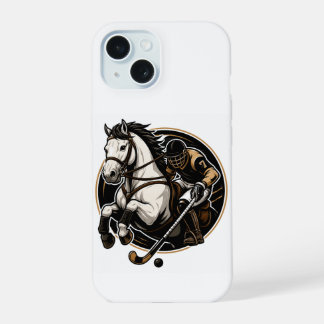 Majestueuze paardenkunst iPhone 15 Hoes - Equestri Hoesje