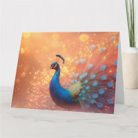 Majestueuze Pauw met Levendig Plumage