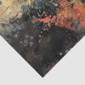 Majestueuze pauw op de Oosterse Pagode Tissuepapier (Detail)