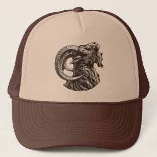 Majestueuze Ram - Fel en Edel Trucker Pet
