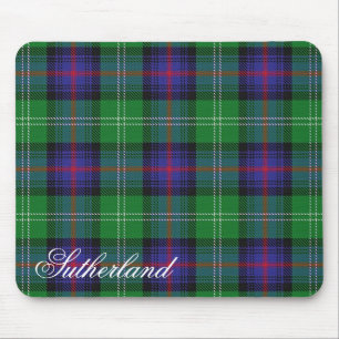 Majestueuze Schotse Clan Sutherland Tartan Muismat