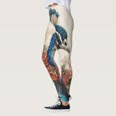 Majestueuze Splendore de Boho Peacock Leggings (Links)