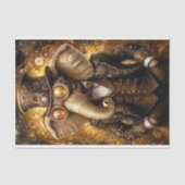 Majestueuze  Steampunk Elephant AT3 Decoupage Tissuepapier (Voorkant)