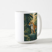 Majestueuze tijger in het Oerwoud Elegant Wildlife Koffiemok (Voorkant rechts)