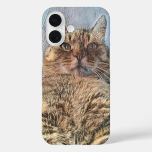 Majestueuze Tijgerkat  iPhone 16 Hoesje