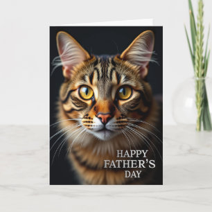 Majestueuze Vaderdag Kat Kaart