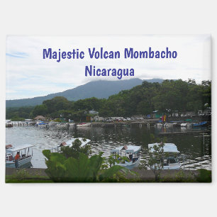 Majestueuze vulkaan Mombacho – Granada, Nicaragua Magneet