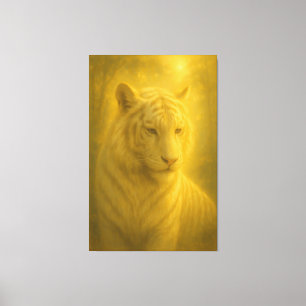 Majestueuze Witte Tijger – Fine Art Print