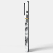 Majestueuze wolf staart over maanverlichte bosland Case-Mate iPhone case (Achterkant / Links)