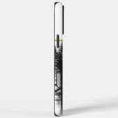 Majestueuze wolf staart over maanverlichte bosland Case-Mate iPhone case (Achterkant / Rechts)