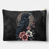 Majestueuze zwarte raaf etui (Achterkant)