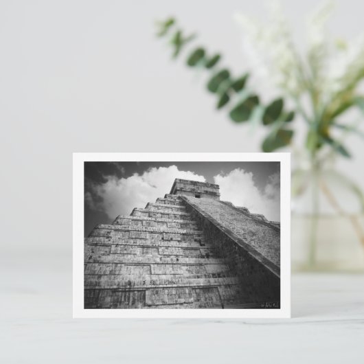 Majestuous Chichen Itza Briefkaart (Staand voorkant)