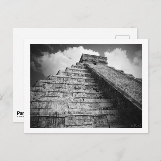 Majestuous Chichen Itza Briefkaart (Voorkant / Achterkant)