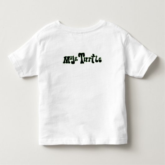 MaJk Turtle "Inauguration Day" Kinder Shirts (Achterkant)