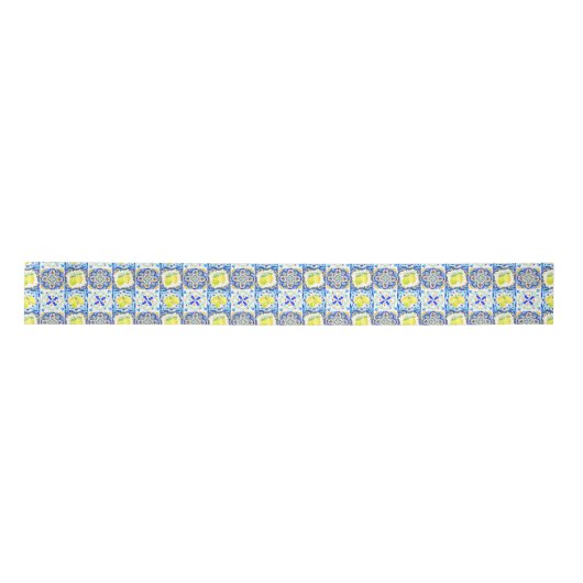 Majolica Azulejo Mediterranean Lemon Lint (Voorkant)