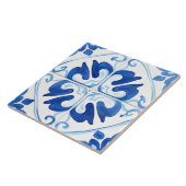 Majolica, Carreaux bleus, Carreaux siciliens, Carr (Côté)