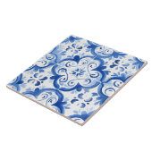 Majolica, Carreaux bleus, Carreaux siciliens, Carr (Côté)