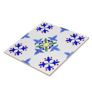Majolica, mediterrane stijl tegeltje