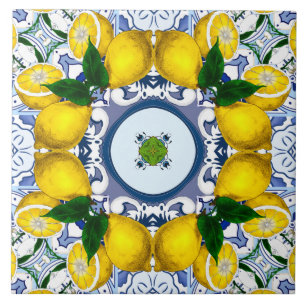 Majolica, mediterrane tegels, tegeltje