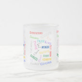 Majong Frosted Mots Mug (Centre)