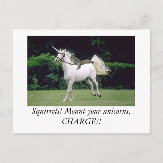 Majoor Cuthbert Acorn-Nutkraker Briefkaart (Voorkant)