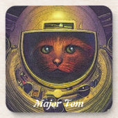 Majoor (Kat) Tom: Bier Onderzetter (Voorkant)