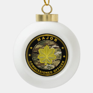 Majoor Leger Keramische Bal Ornament