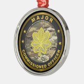 Majoor Metalen Ornament (Links)
