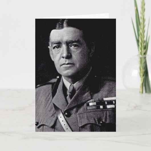 Majoor Sir Ernest Shackleton Kaart (Voorkant)