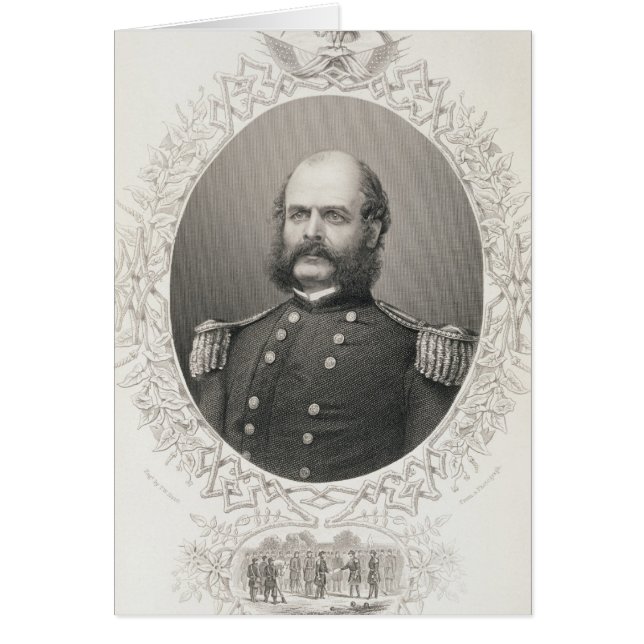 Major Ambrose Everett Burnside (Devant)