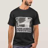 Major League Bowhunter Bow Hunting Honkbal T-shirt (Voorkant)