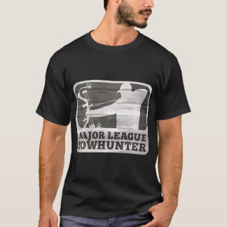 Major League Bowhunter Bow Hunting Honkbal T-shirt