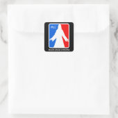 Major League Christelijk - MLC Vierkante Sticker (Tas)