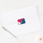 Major League Gevist Ronde Sticker (Envelop)