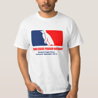Major League Penguin Watcher - Alleen afdrukken aa T-shirt