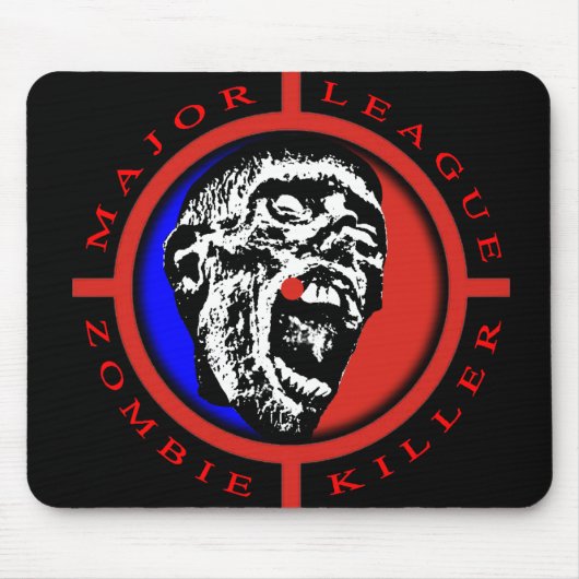 Major League Zombie Killer Mousepad Muismat (Voorkant)