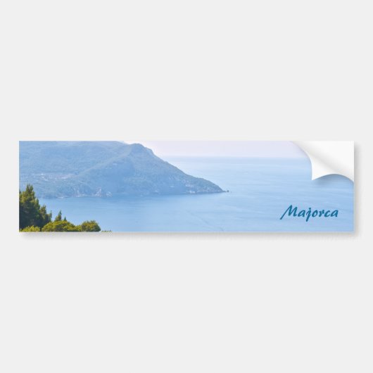 Majorca Bumpersticker (Voorkant)