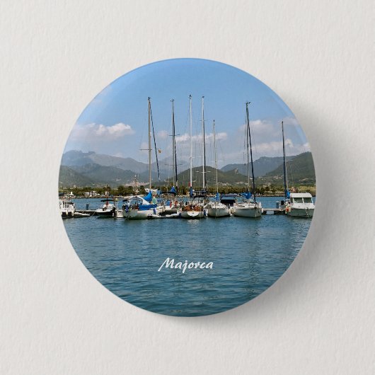Majorca Ronde Button 5,7 Cm (Voorkant)