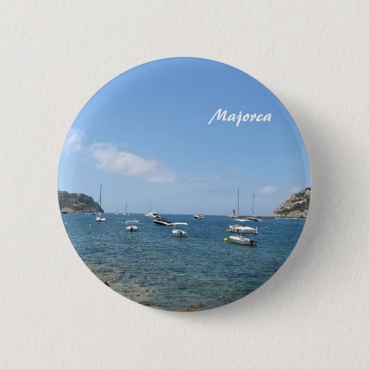 Majorca Ronde Button 5,7 Cm (Voorkant)