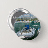 Majorca-speldje Ronde Button 5,7 Cm (Voorkant /achterkant)