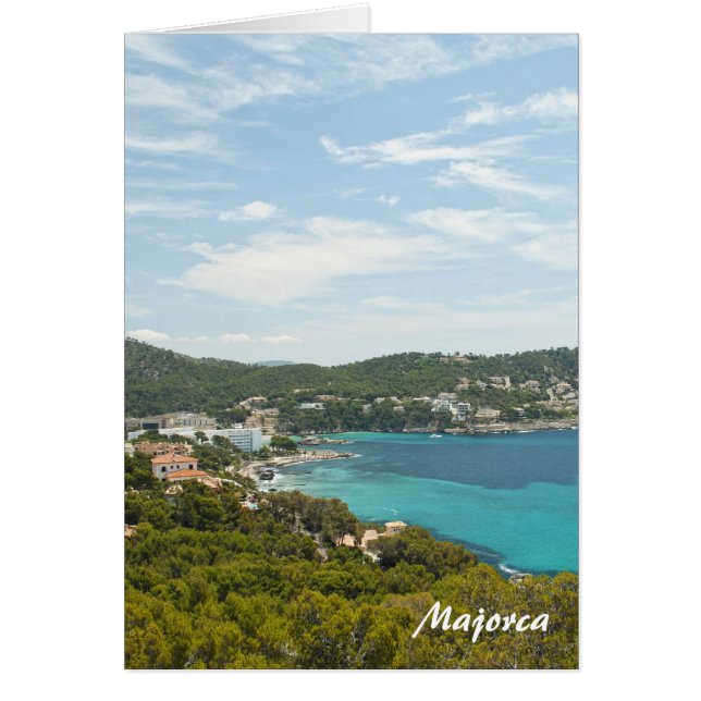 Majorca Wenskaart (Voorkant)
