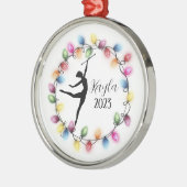 Majorette Baton Twirler Ornement de Noël (Gauche)