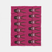 Majorette/Dancer Fleece Blanket Cotton Snoep (Voorkant)
