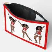 Majorette Dancer Red White Switch A Etui (Open)