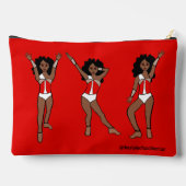 Majorette Dancer Red White Switch A Etui (Achterkant)