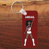 Majorette/ Dancer Sleutelhanger Red Hornet A (Voorkant)