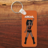 Majorette / Dancer Sleutelhanger Sinaasappel Horne (Voorkant)