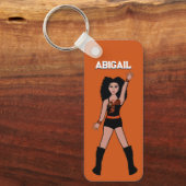 Majorette/ Dancer Sleutelhanger Sinaasappel Hornet (Voorkant)